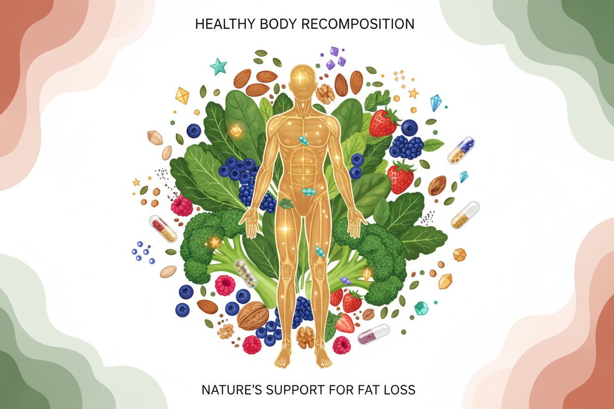 Rapid fat loss risks lean-tissue depletion and reactive hypoglycemia if micronutrient stores are thin. Support body composition. 